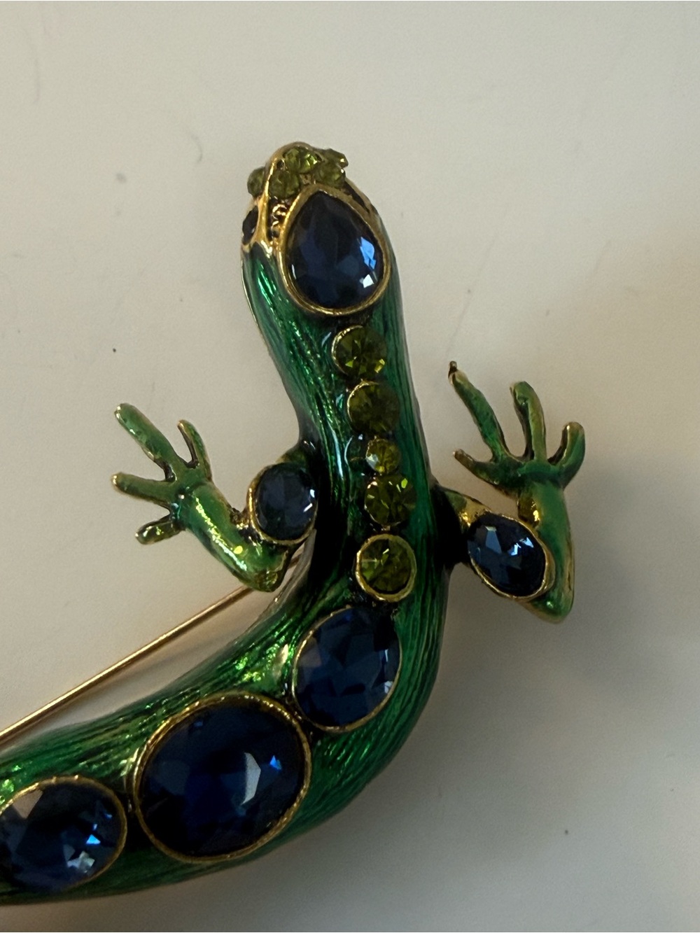 Lizard Brooch - Picture 4 of 7